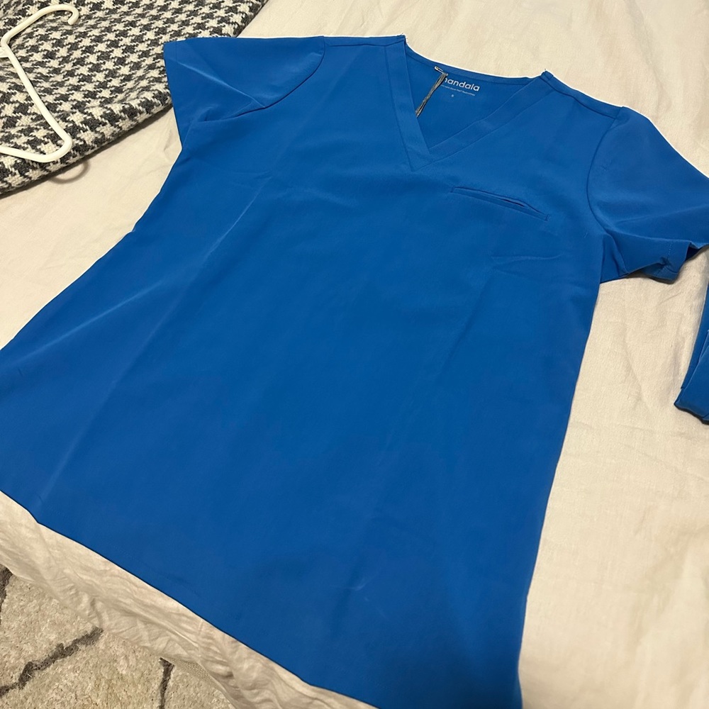 Mandala Royal Blue Scrubs set